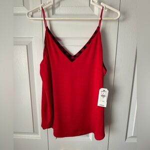Red Women's Cami Top